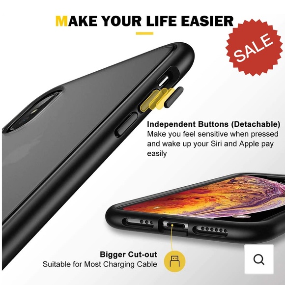 iPhone XS case - black - Picture 2 of 6